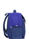 Рюкзак синий с принтом | 6034490 | фото 2