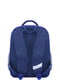 Рюкзак синій з принтом | 6034490 | фото 3
