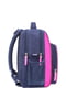 Рюкзак сіро-рожевий із принтом | 6034495 | фото 2