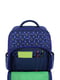Рюкзак синий с принтом | 6034502 | фото 4