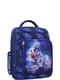 Рюкзак синій з принтом | 6034503