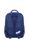 Рюкзак синий с принтом | 6034537 | фото 3