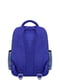 Рюкзак синій з принтом | 6034538 | фото 3