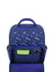 Рюкзак синий с принтом | 6034538 | фото 4