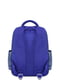 Рюкзак синий с принтом | 6034539 | фото 3