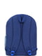 Рюкзак синій з принтом | 6034604 | фото 4