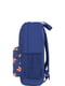 Рюкзак синій з принтом | 6034613 | фото 3