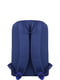Рюкзак синій з принтом | 6034628 | фото 3