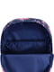Рюкзак синий с принтом | 6034650 | фото 5