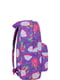 Рюкзак фиолетовый с принтом | 6034664 | фото 2
