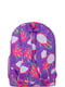 Рюкзак фиолетовый с принтом | 6034664 | фото 4