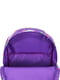 Рюкзак фиолетовый с принтом | 6034664 | фото 5