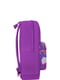 Рюкзак фиолетовый с принтом | 6034671 | фото 2