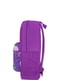Рюкзак фиолетовый с принтом | 6034671 | фото 3