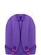 Рюкзак фиолетовый с принтом | 6034672 | фото 4