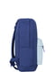 Рюкзак сине-бирюзовый с принтом | 6034737 | фото 2