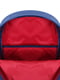 Рюкзак сине-бирюзовый с принтом | 6034737 | фото 4