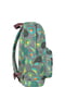 Рюкзак зеленый с принтом | 6034774 | фото 2