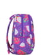 Рюкзак фиолетовый с принтом | 6034792 | фото 2