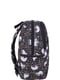 Рюкзак чорний із принтом | 6034833 | фото 2