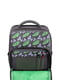 Рюкзак цвета хаки с принтом | 6034859 | фото 4