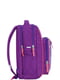 Рюкзак фиолетовый с принтом | 6034860 | фото 2