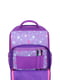 Рюкзак фиолетовый с принтом | 6034860 | фото 4