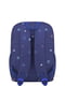 Рюкзак синий с принтом | 6034923 | фото 3