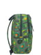 Рюкзак зеленый с принтом | 6034924 | фото 2