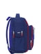 Рюкзак синій з принтом | 6034959 | фото 2