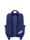 Рюкзак синий с принтом | 6034959 | фото 3