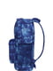 Рюкзак синій в принт | 6034971 | фото 3
