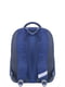 Рюкзак синий с принтом | 6035041 | фото 3