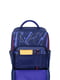 Рюкзак синий с принтом | 6035053 | фото 4