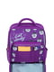 Рюкзак фиолетовый с принтом | 6035056 | фото 4