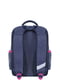 Рюкзак серо-малиновый с принтом | 6035063 | фото 3