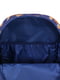 Рюкзак синий с принтом | 6035076 | фото 4