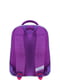 Рюкзак фіолетовий з принтом | 6035077 | фото 3