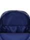 Рюкзак синий с принтом | 6035115 | фото 4