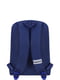 Рюкзак синий с принтом | 6035152 | фото 3