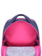 Рюкзак сіро-рожевий із принтом | 6035198 | фото 6