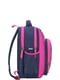 Рюкзак сіро-рожевий із принтом | 6035199 | фото 2