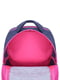 Рюкзак сіро-рожевий із принтом | 6035199 | фото 6