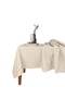 Набор столовый: скатерть (140х180 см) и салфетки (35х35 см, 4 шт.) Beige/Black | 6036122 | фото 5