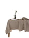 Набір столовий: скатертина (140х180 см) та серветки (35х35 см, 4 шт.) Chocolate/White  | 6036145 | фото 5