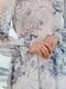 Платье А-силуэта в цветочный принт | 6033518 | фото 2
