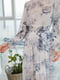 Платье А-силуэта в цветочный принт | 6033518 | фото 5