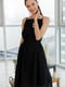 Платье А-силуэта черное | 6033528 | фото 5