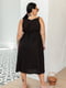 Платье А-силуэта черное | 6033530 | фото 4