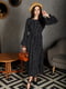 Платье А-силуэта черное в горох | 6033543 | фото 7